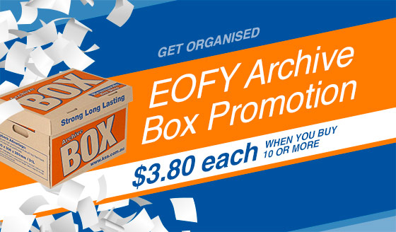 EOFY Archive Box Promotion